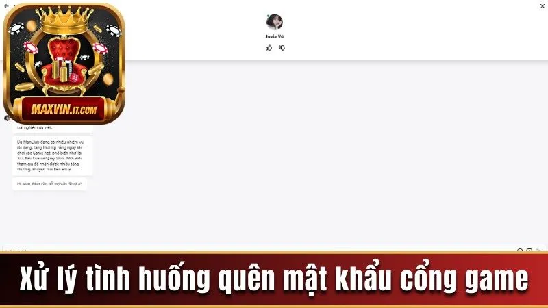 6 bước xử lý tình huống quên mật khẩu tại cổng game